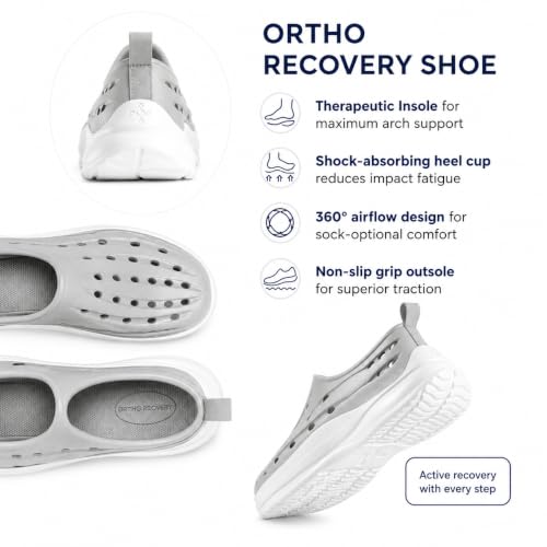 Image of Tommie Copper Ortho Recovery Shoes for Men & Women - Slip-Ons with Arch Support and Shock-Absorbing EVA Cushioning