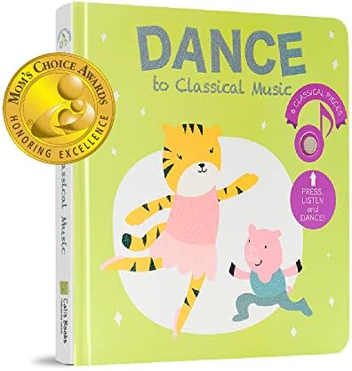 Cali's Books Dance to Classical Music - Children's Music Book for Boys & Girls - Educational & Interactive Sound Book for Babies & Toddlers Ages 1-4 ...