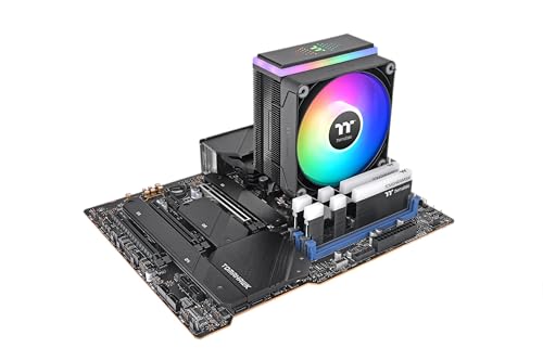Thermaltake ASTRIA 200 ARGB CPU Cooler, Compatible with Latest Intel LGA 1851/1700 and AMD AM5 CPU, Single Tower, 210W TDP Cooling Power, CL-P119-AL12SW-A - Image 5