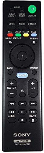 Genuino Control Remoto de Sistema Audio Repuesto para Sony RMT-AH310E/RMTAH310E