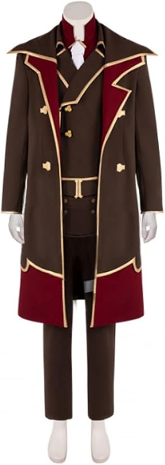 RocailleCos Arcane Silco Cosplay Costume Outfits Silco Halloween Suit for Men