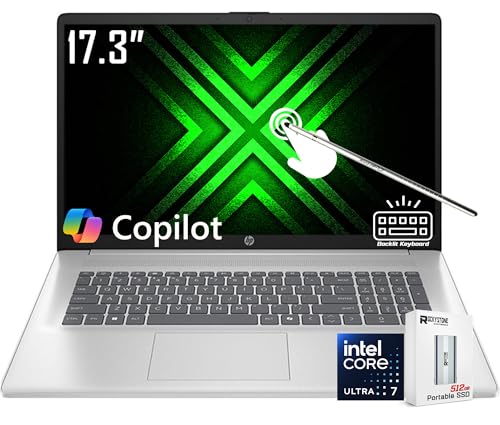 HP 17.3C` HD+ ^b`XN[m[gp\RAIntel 12-Core Ultra 7 255U (Beat Core 7 150U)ApIntel AI Boost NPU 12 TopsA64GB DDR5A2TB SSDAobN