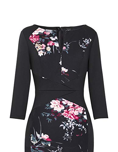 Image of VFSHOW Womens Slim Zipper Up Work Business Office Party Bodycon Pencil Sheath Dress