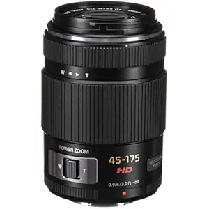 Panasonic Lumix H-PS45175K G X Vario PZ 45-175mm/F4.0-5.6 Lens (Black)