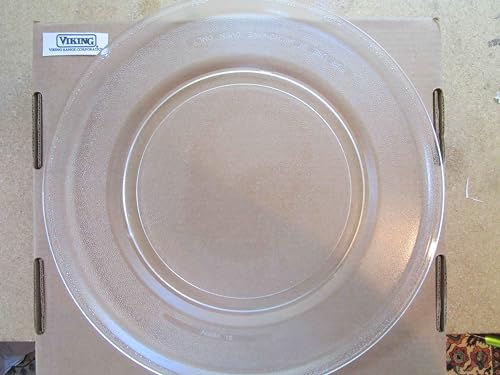 Generic viking microwave glass tray oem factory part not aftermarket, clear