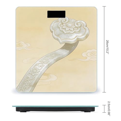 Báscula Digital de Baño con Pantalla LCD de Vidrio Templado miniatura 2