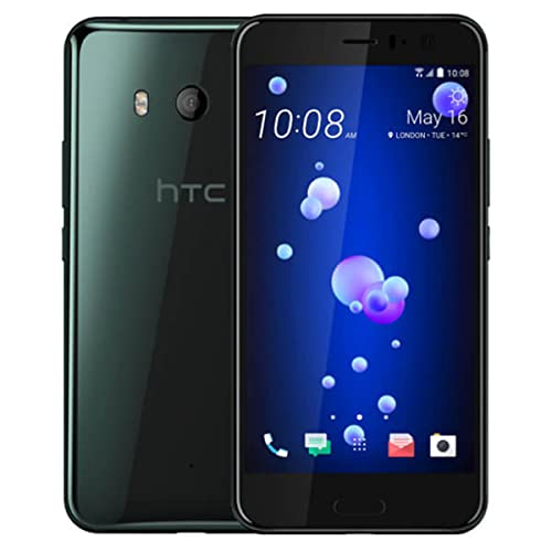 HTC U11 Smartphone portable débloqué 4G (Ecran: 5,5 pouces - 64 Go - Nano-SIM - Android) Noir