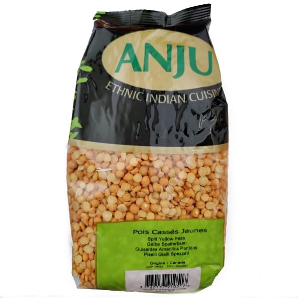 Pois cassés jaunes pour cuisine indienne 1kg