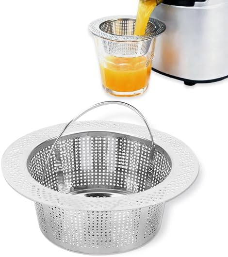 Juice Strainer Compatible with Nama J2 Cold Press Juicer, Stainless Steel