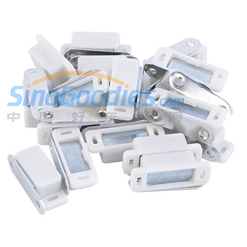 ouying1418 20 x Heavy Duty Magnetic Cupboard Door Catch Strong Door Cabinet Latch