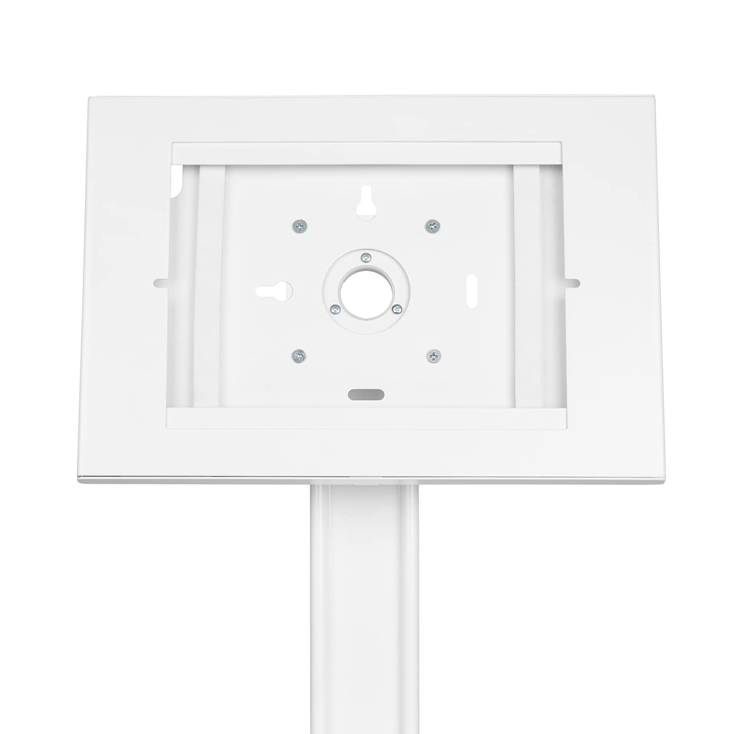 Maclean MC-908WSupporto da tavolo per tablet antifurto compatibile con 9.7"/10.2" Rotazione Inclinazione Antifurto Uso Verticale e Orizzontale (Bianco)