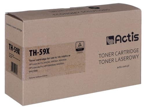 ACTIS TH-59X Toner pour imprimante HP CF259X ; Supreme ; 10 000 Pages ; Noir