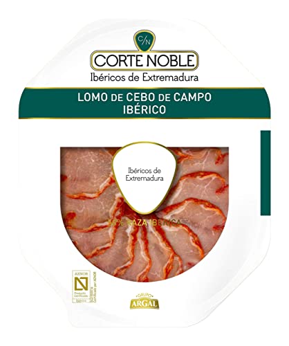 Argal Corte Noble Lomo de Cebo de Campo Ibérico, Loncheado, 70g
