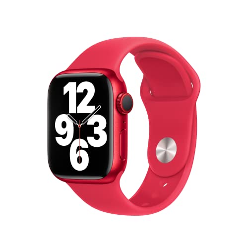 Image of Apple Watch Band - Sport Band (41mm) - (PRODUCT) RED - S /M