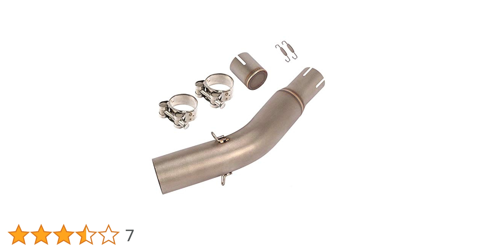 Amazon | オートバイ排気口 エキゾーストパイプ 中間パイプ