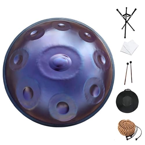 Steel Hand Drum con bolsa suave, 432Hz, 22 pulgadas miniatura 1