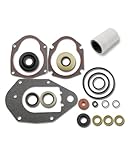 ANODZU Gearcase Seal Kit Fit for Mercury Mariner Force Outboard Lower Units 40 50 55 60 70 75 HP 2&4 Stroke from 1991+, Replace 26-814669A2