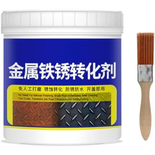 Quirix 錆転換剤 いっぱんさび 錆止め塗料 錆の上から塗れる塗料 錆転換塗料 錆取り剤 黒錆転換剤 鉄部防錆塗料 防錆剤 錆落とし 金属用 自転車 水性 ??? ?? K? DIY ?料 将???成K??化? ????、K??、防?漆、金属除??、?