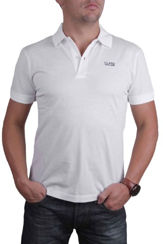 Polo Roberto Cavalli homme pour un style casual chic en terrasse d'été