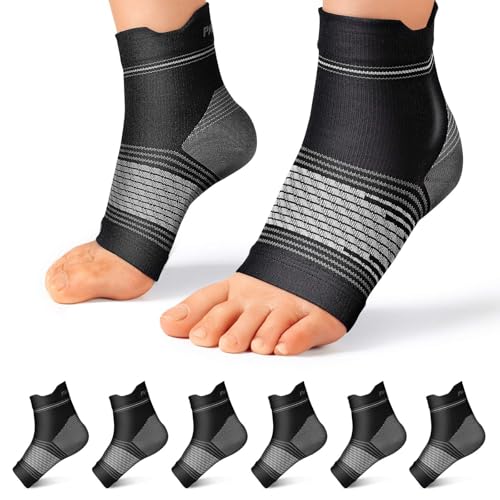 6 Pairs Plantar Fasciitis Socks for Men & Women,...