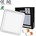 Produktbild LED Panel Ultraslim Einbauleuchte Quadratisch Neutrales Licht 15W 4000K Deckenstrahler Einbauleuchte LED Deckenlampe Einbauspots für zu Hause [Energieklasse A+]