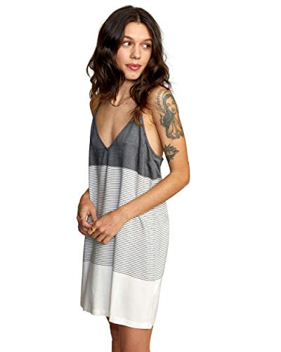 Image of RVCA Women's Jade Woven Spaghetti Strap Dress