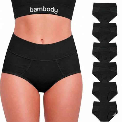 Image of Bambody Absorbent Period Panties Period Underwear for Women and Teens