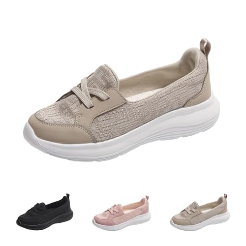 Orthopedic Women’s Breathable Slip On Arch Support Non-Slip Shoes, Orthopedic Walking Shoes for Women