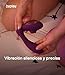 BYPLAY Vibradorador Clítoris - Succionador de Clítoris Femenino estimulador doble Juguetes eróticos pareja sexuales, Vibrador para mujer