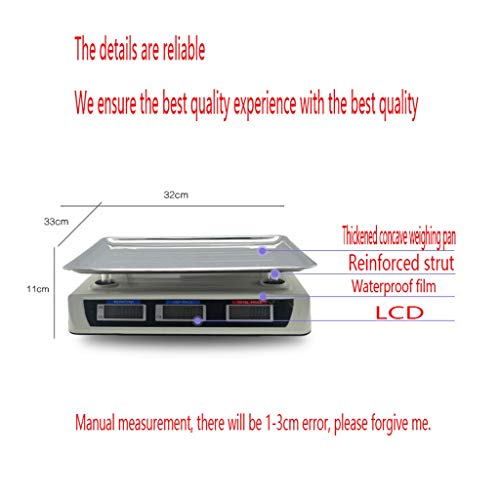 Báscula Electrónica Comercial 30 Kg x 0.2 Kg miniatura 2
