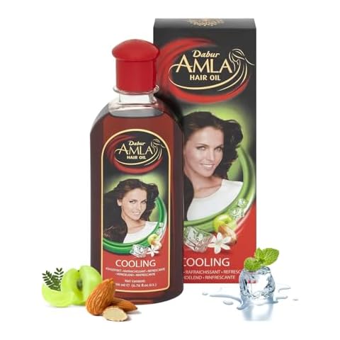 Dabur Amla Cooling Hair Oil for Nourishing Hair Cover