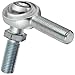 Sealmaster CFM 10Y Rod End Bearing With Y-Stud, Two Piece, Commercial, Non-Relubricatable, Right Hand Male to Right Hand Male Shank, 5/8"-18 Shank Thread Size, ?25 degrees Misalignment Angle, 1.594" Thread Length