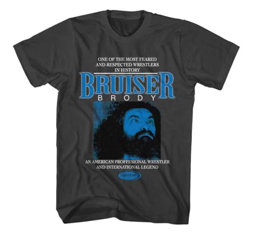 [マンブルズ] ブルーザー ブロディ Tシャツ BRUISER BRODY 正規品 プロレス (JP, アルファベット, XL, スモーク) [並行輸入品]のサムネイル