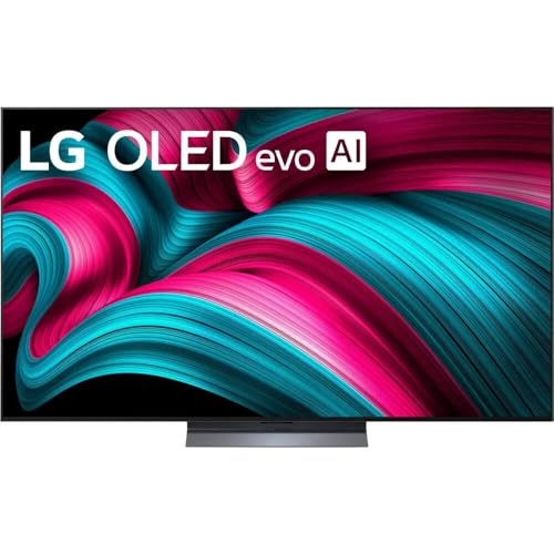 LG (Refurbished C3 Series 65-Inch Class OLED evo 4K Processor Smart Flat Screen TV for Gaming with Magic Remote AI-Powered OLED65C3PUA, 2023 with Alexa Built-in (Renewed)