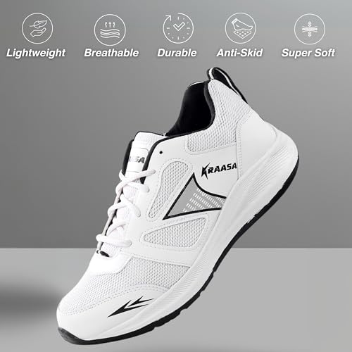 Image of Kraasa Running Shoes for Men| Walking & Gym Shoes| Lightweight Shoes for Men