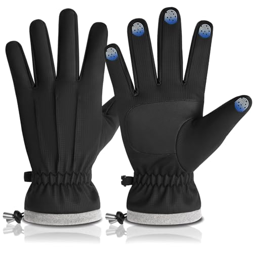 Winter Outdoor Cashmere Lined Gloves