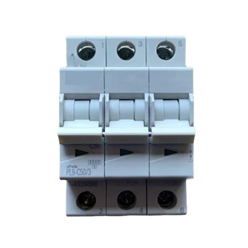 Evita apagones con el disyuntor PL9-C50/3 50A de tres polos para sobrecargas