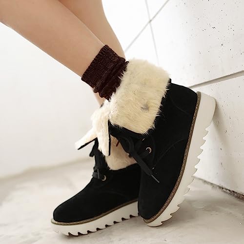 Bottes de neige chaudes et bottines de combat imperméables