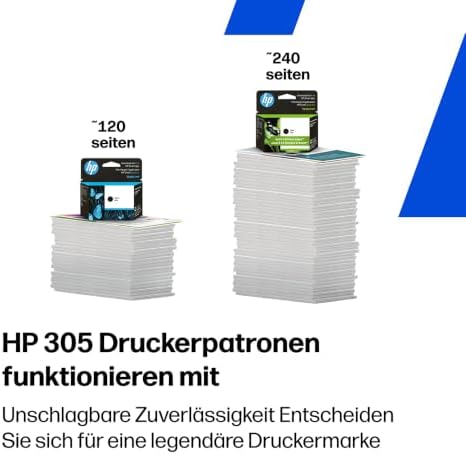 HP 305 Original Ink Cartridge | Ink for HP DeskJet series 2700, 4100, HP Envy series 6020, 6030, 6420, 6430, ~120 pages (3YM61AE) - View 5