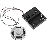 Veemoon Spieluhr Uhrwerk Ersatzmechanismus mit Lautsprecher für DIY Wanduhr Nachtmodus Künstlerisches Design Geeignet für Uhrreparatur und Wohnkultur