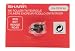 Produktbild Sharp EA781R-RD Farbrolle für druckende Rechner, rot