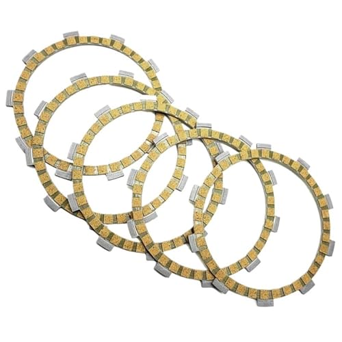 ZHANGTONG Sedile Moto Kit di Dischi Frizione per Moto TTR125L 2000-2008 TTR125LE 2004-2018 TTR125LW 2000 TTR 125 L Le LW 5 Pezzi