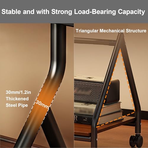 Soporte móvil para TV con ruedas 32-85 pulgadas miniatura 3