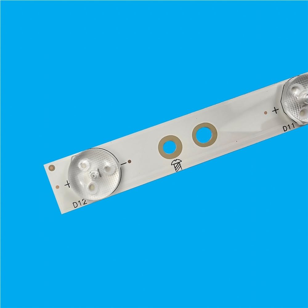 Striscia di retroilluminazione da 12 lampade Adatto a TV da 43" LB43014 V0_00 TPT430U3 EQLSJA.G 43PUS6501 43PUS6101 43PUS6201 43PUS7202 43PUH6101 pezzi di ricambio