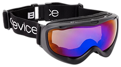 Black Crevice Occhiali da Neve Nero/Blu