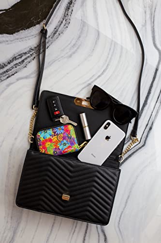 RFID Secure Armored Zipper Wallet by Laurel Burch (Fantasticats)3