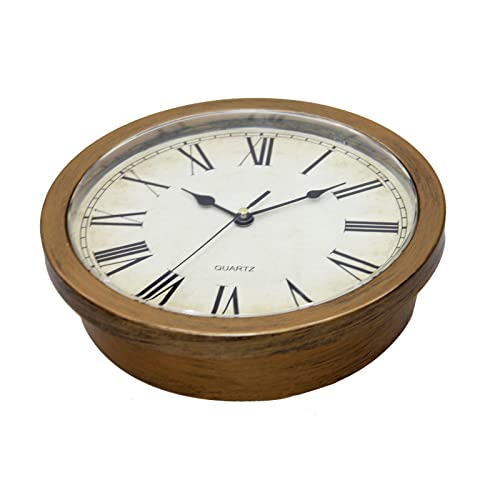 Benkaim Secret Compartment, Upgraded Silent 10 Inch Plastic Wall Clock Diversion Safe, Hidden Safe Clock With Hidden Compartment, Secret Hidden Clock For Valuables #TOP3
