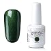 Elite99 Gelpolish Soak-Off Gel Polish Nail Art New Bling Colours Manicure Lacquer 15ml Pearl Dark Green