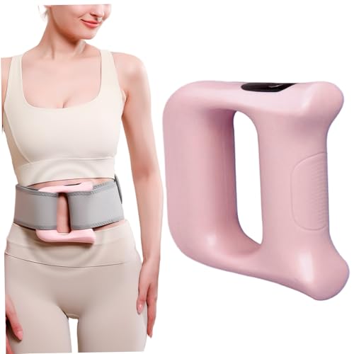 Anneau de yoga masseur électrique violet avec 5 niveaux d'intensité