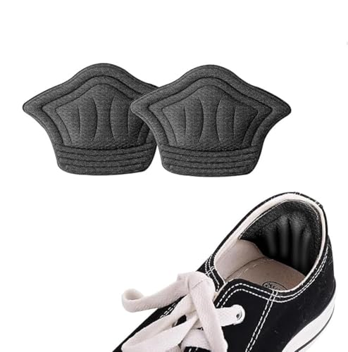Image of Heel Grip Pads for Loose Shoes, Self-Adhesive Memory Foam Heel Inserts (Heel Liner Pentagon)
